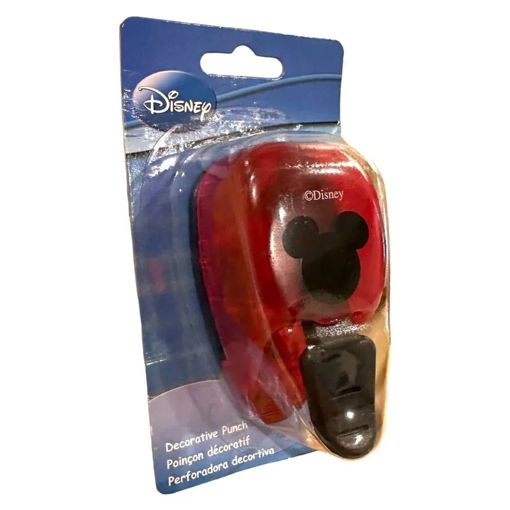 EK Disney Punch Paper Shapers Medium Mickey Icon 1in Craft Scrapbooking DPM002